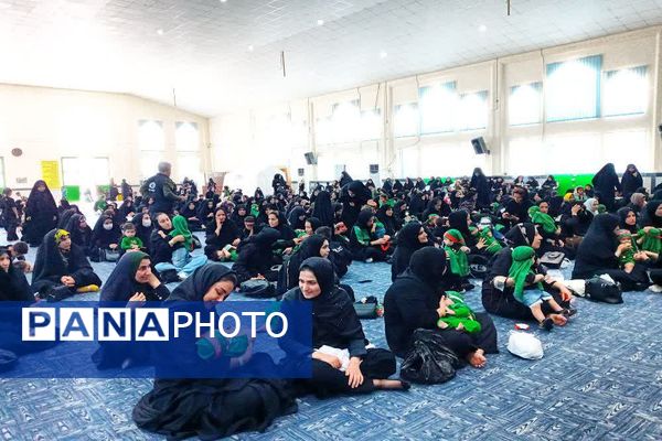 سوگواره شیرخوارگان حسینی در شهرستان باشت