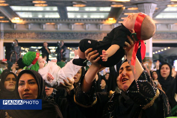 اجتماع بزرگ شیرخوارگان حسینی در تهران 