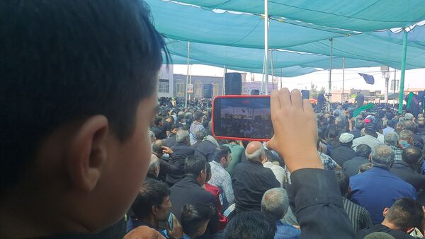 بزرگترین اجتماع حسنیون کشور همراه با تعزیه خوانی در روستای کفکی خراسان رضوی