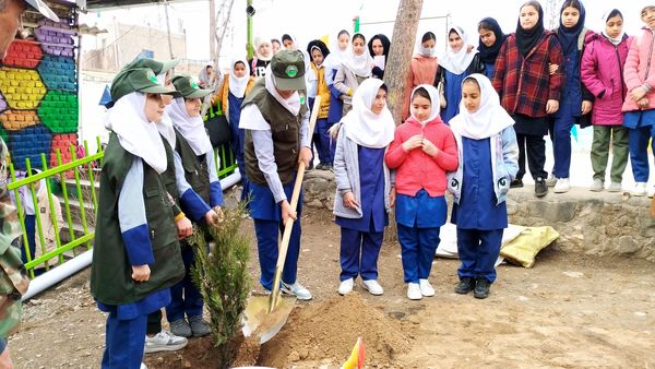 مراسم درختکاری در کلات 