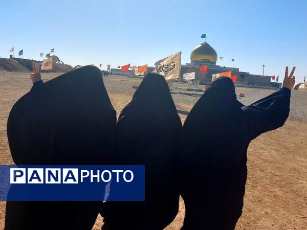 سفر دانش‌آموزان دختر ناحیه۶ مشهد به راهیان نور