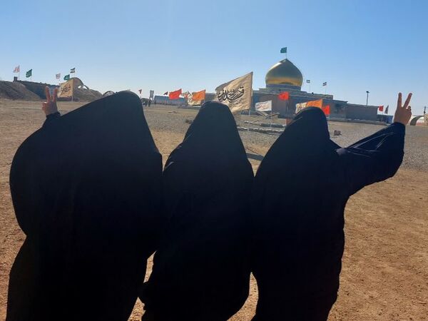 سفر دانش‌آموزان دختر ناحیه۶ مشهد به راهیان نور