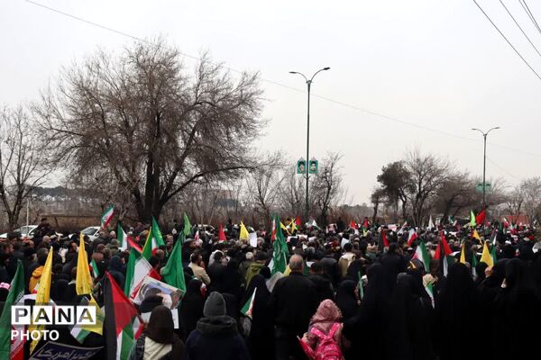 راهپیمایی روز جهانی قدس در محمدشهر کرج