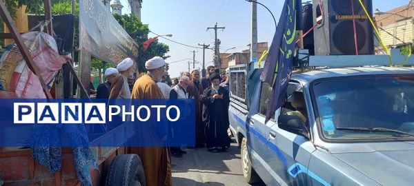 عزاداری شهادت ثامن‌الحجج(ع) در جویبار