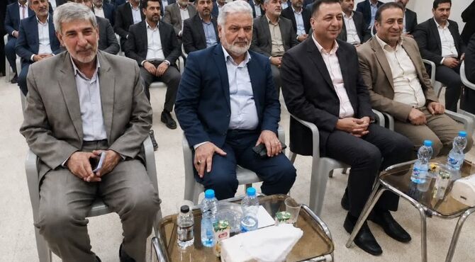 آئین بزرگداشت مرحوم حاج قربان‌شاه حسینی در اداره ناحیه۴ اصفهان