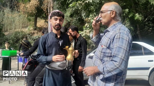 جاماندگان اربعین در بن به یاد کربلا گام برداشتند