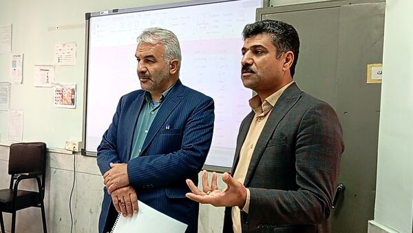 پایش میدانی رئیس اداره فنی و حرفه‌ای استان از هنرستان حضرت زهرا (س) بن