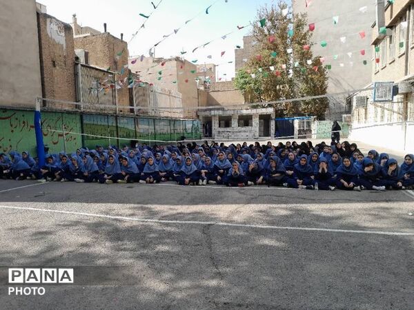 گرامیداشت هفته تربیت‌بدنی با شور و تحرک دانش‌آموزان