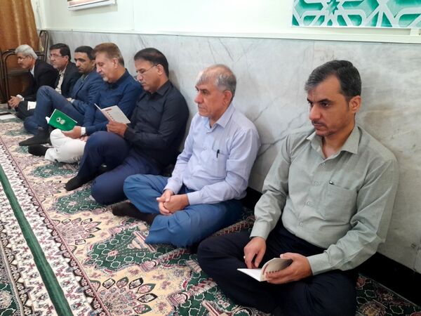 مراسم سالروز ارتحال حضرت امام خمینی رحمت الله علیه در اداره کل آموزش و پرورش استان بوشهر