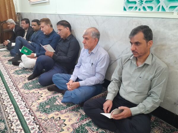 مراسم سالروز ارتحال حضرت امام خمینی رحمت الله علیه در اداره کل آموزش و پرورش استان بوشهر