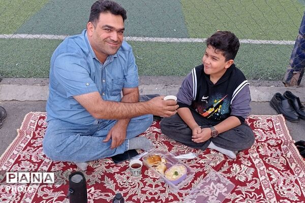 مسابقات ورزشی پدر پسری در دبستان امام علی (ع) شهرری