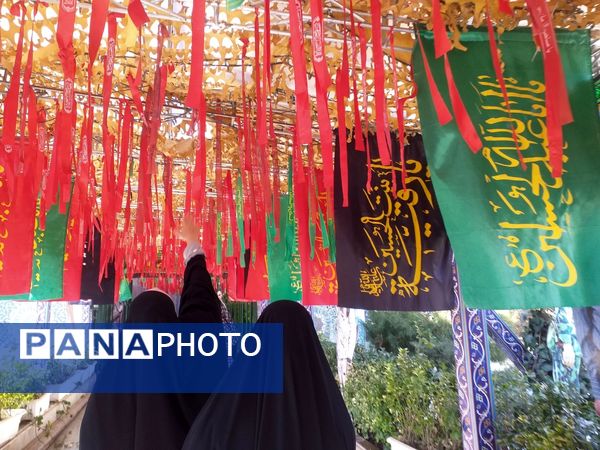 دختران ملاردی در اردوی سیاحتی زیارتی مشهد 