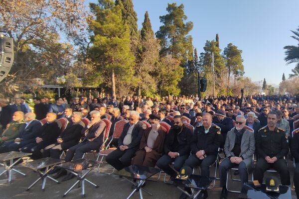 سومین سالگرد شهید علی‌اکبر رنجبر در گلزار شهدای شیراز