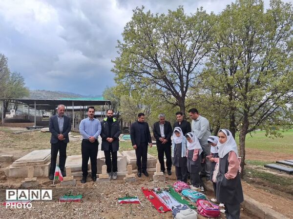 تجدید میثاق با شهدا؛ گامی در مسیر تربیت نسل ولایی در خرم‌آباد