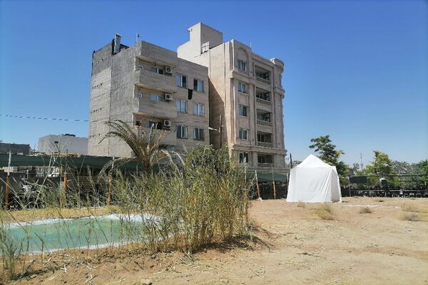 مراسم آیینی خیمه سوزان سنت هرساله مردم مشهد