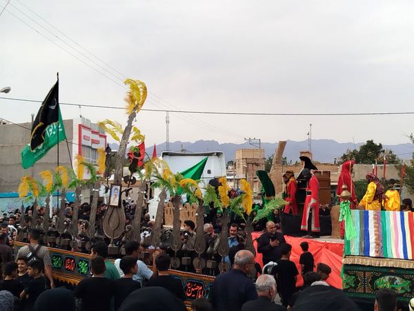 حرکت دسته بنی اسد در روستای فدافن