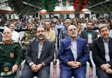 نخستین سالگرد شهدای خدمت در جوار شهدای اصفهان