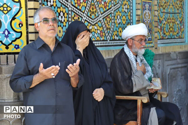 مراسم عزاداری ۲۸ صفر در حرم حضرت معصومه(س)