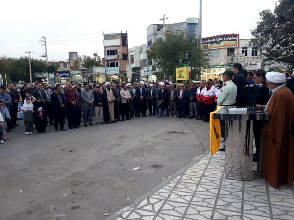 تجمع باشکوه مردم آشخانه در محکومیت اسرائیل و ترور شهید سیدحسن نصرالله 