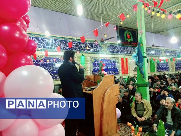 حضور مردم شیعه و سنی تربت‌ جام در جشن ولادت امام حسین (ع)