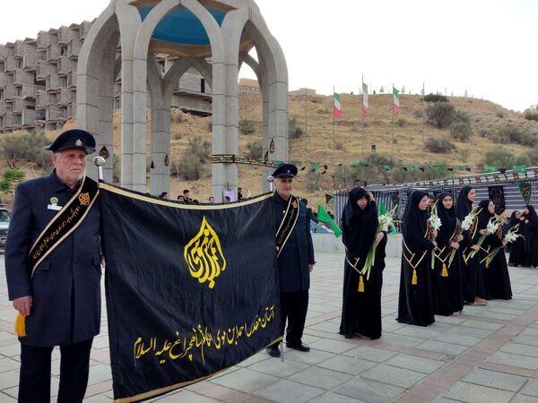 مراسم نمادین اربعین و سوگواری حضرت اباعبدالله الحسین(ع)