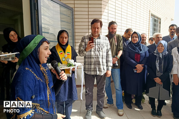 افتتاح آموزشگاه شش کلاسه خیرساز در روستای برمشور علیا