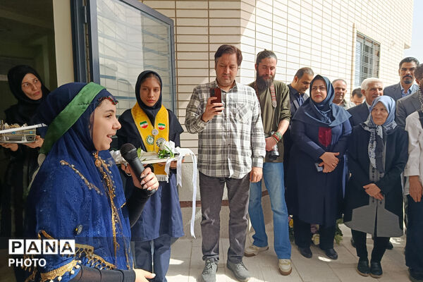 افتتاح آموزشگاه شش کلاسه خیرساز در روستای برمشور علیا