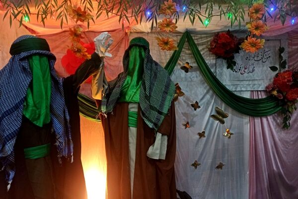 میزبانی شهرک ۲۳ از فرمانده لشکر در جشنِ ولایت؛ عید غدیر با طعم همدلی