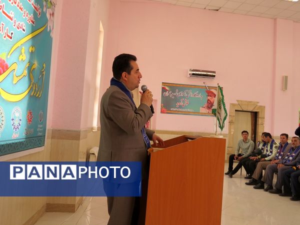 برگزاری اردوی تمشک پسران در اردوگاه شهید چمران بجنورد 