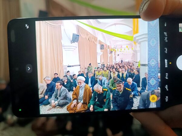 نماز عبادی و سیاسی در شهرستان خلیل آباد