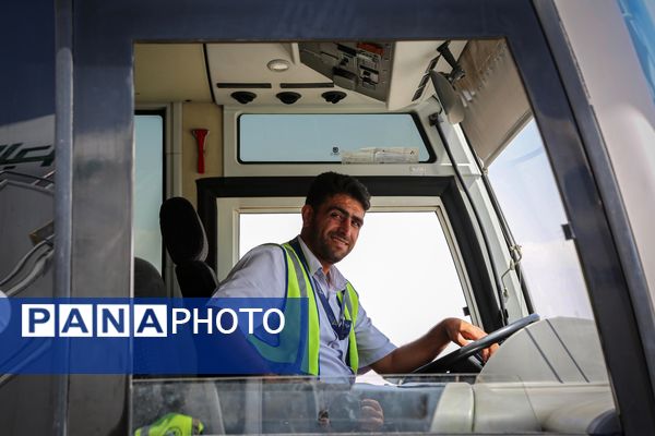 اعزام مسافران اربعینی از فرودگاه شهید بهشتی اصفهان به نجف اشرف