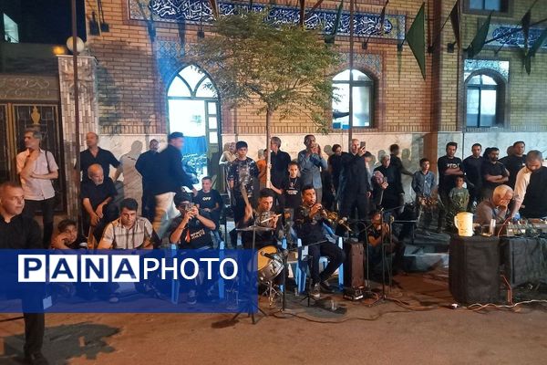 مراسم تعزیه خوانی شهادت حضرت عباس  در قیامدشت