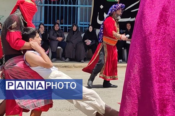مراسم شبیه خوانی روز عاشورا در شهرستان طالقان