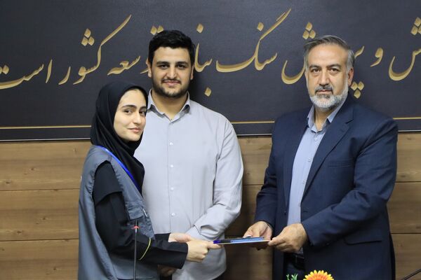 آیین تجلیل از خبرنگاران پانا ناحیه یک شهرستان بهارستان