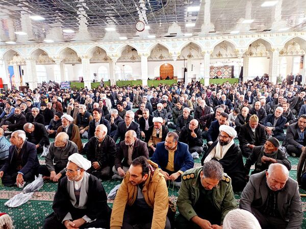 نماز عبادی سیاسی جمعه در شهرستان کاشمر 