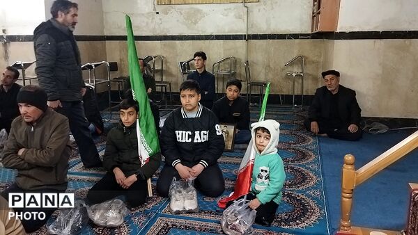 عزاداری مردم نیشابور برای شهادت رهبر عزیز انقلاب اسلامی 