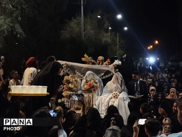 آیین «پیوند فاطمیون» در میدان امام حسین(ع)