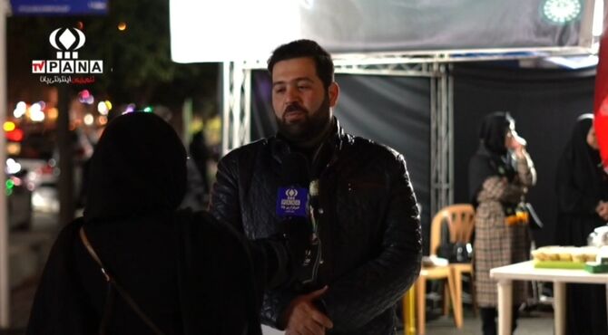 برپایی موکب سازمان دانش‌آموزی گرگان در دومین شب قدر