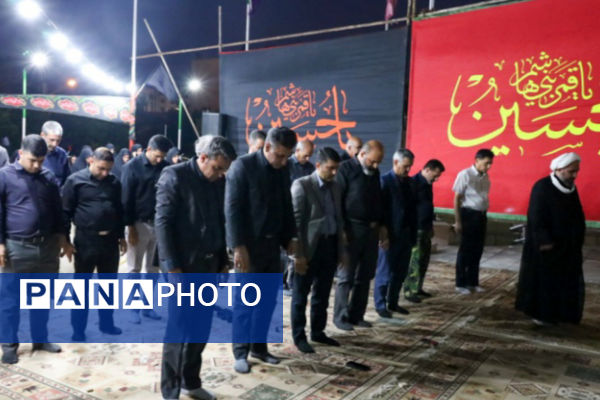 مراسم عزاداری و روضه خوانی سالار شهیدان به میزبانی ناحیه 4 شیراز