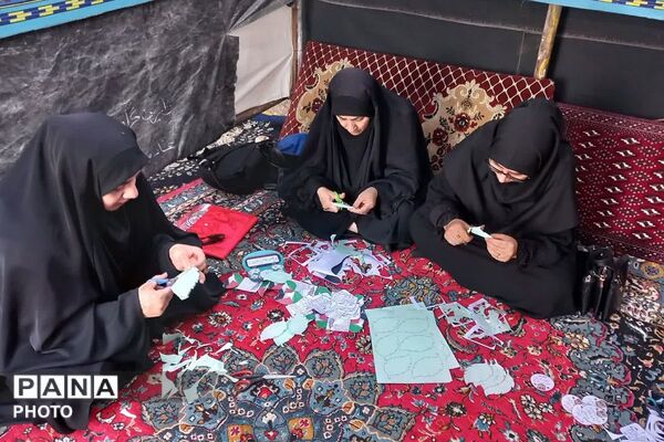 بازدید قائم مقام معاون وزیر سازمان دانش‌آموزی از فعالیت های موکب عشاق‌الحسین(ع)