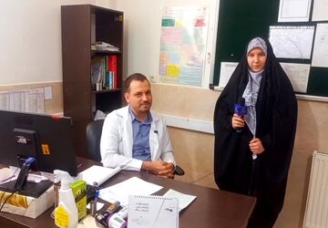 گزارش خبرنگار پانا از پانسمان فوری زخم در شرایط بحرانی و جنگ