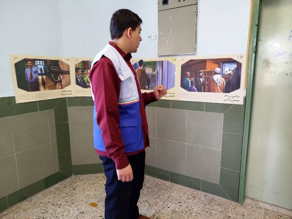 آماده سازی مدرسه انقلاب دبیرستان میثاق