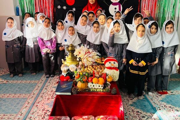 جشن شب یلدا در مدارس ناحیه دو شهرری 