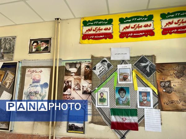 افتتاحیه نمایشگاه مدرسه انقلاب هنرستان فارابی