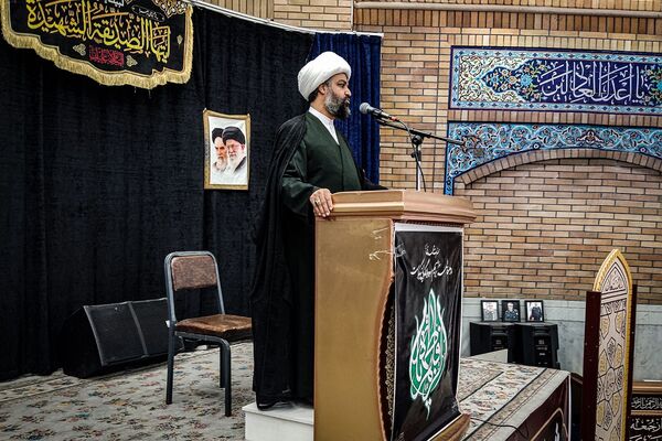 میز خدمت اداره فرهنگ شهرستان ری در مراسم نمازجمعه باقرشهر و کهریزک 