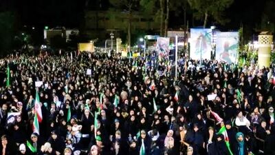 تداوم حضور مردمی در تجمعات شبانه