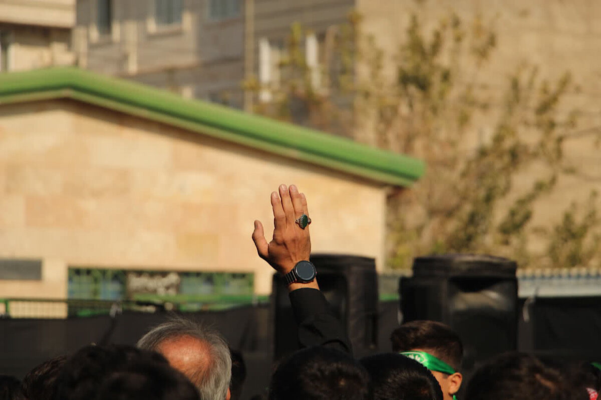 برگزاری مراسم عزاداری شهادت حضرت فاطمه الزهرا(س) در مدرسه شاهد شهیدکاظمی 