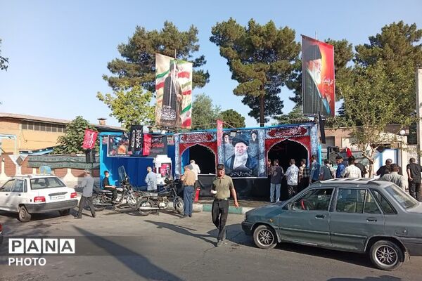 پذیرایی و مهمان نوازی مردم چهاردانگه از زائران و محبان رهبر شهید