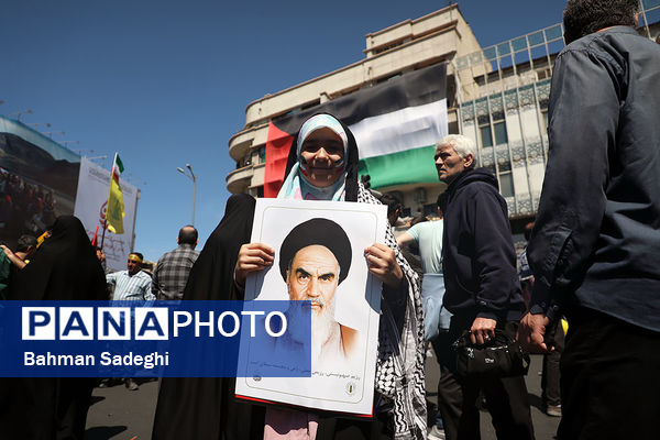 مراسم راهپیمایی روز جهانی قدس در تهران
