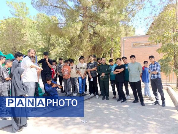 اردوی یاوران ولایت ویژه پسران در شهرستان خلیل آباد 